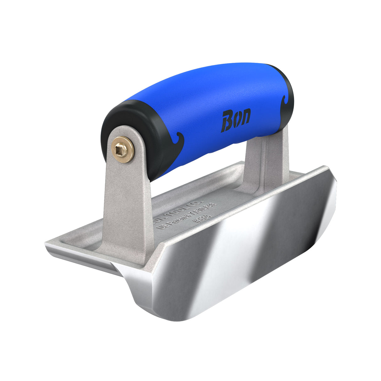 Bon Tool Stainless Steel Concrete Bullet™ Edger - Comfort Wave Handle