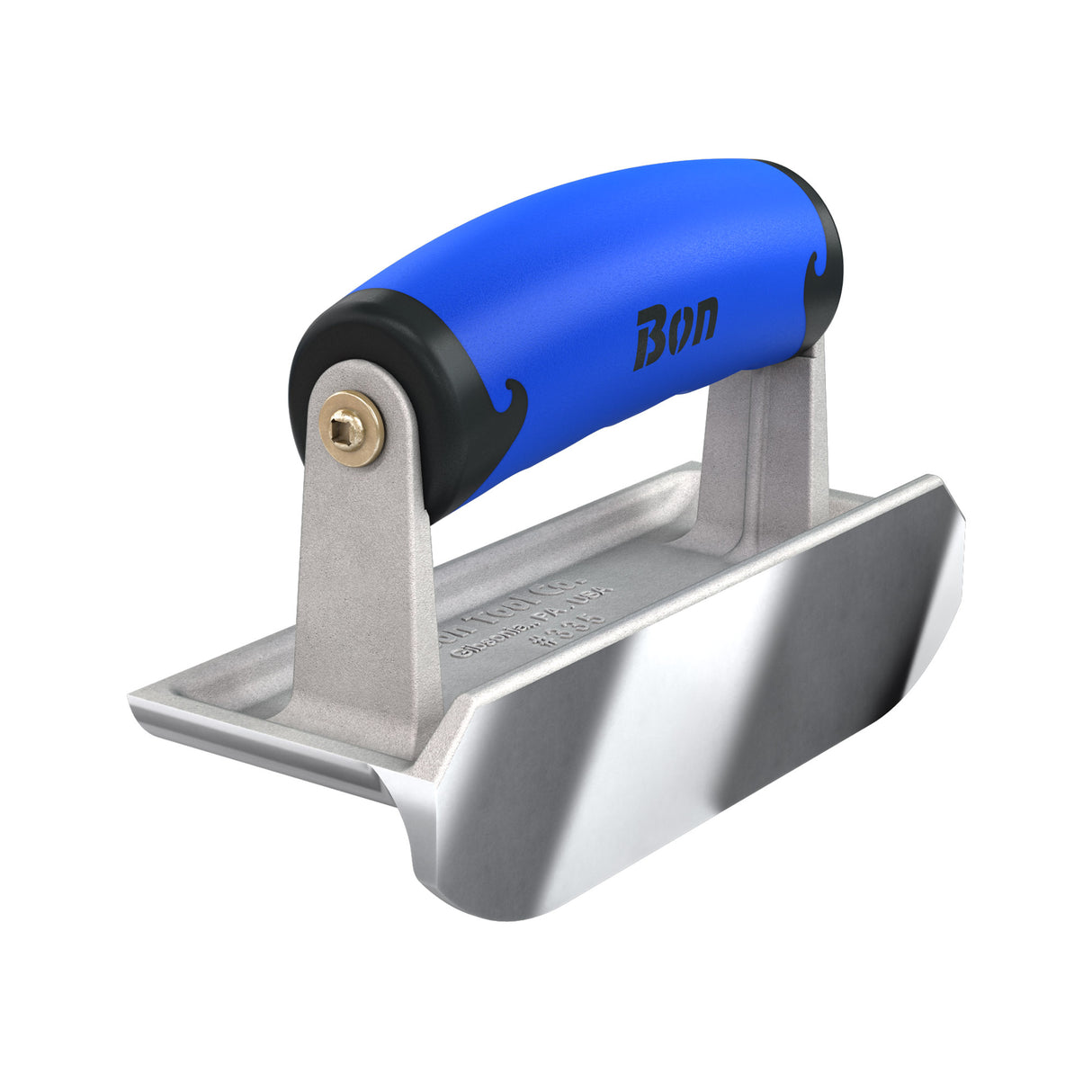 Bon Tool Stainless Steel Concrete Bullet™ Edger - Comfort Wave Handle