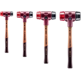 Halder Simplex soft-face mallet, cast iron housing - Rubber Composition / Plastic