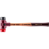 Halder Simplex soft-face mallet, cast iron housing - Rubber Composition / Plastic