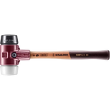 Halder Simplex soft-face mallet, cast iron housing - Rubber Composition / Superplastic