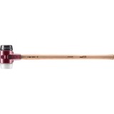 Halder Simplex soft-face sledge hammer, cast iron housing - Rubber composition / Superplastic