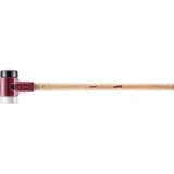Halder Simplex soft-face sledge hammer, cast iron housing - Rubber composition / Superplastic