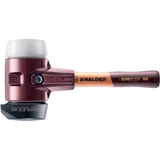 Halder Simplex soft-face mallet, cast iron housing - "Stand-Up" / Superplastic - Short Handle