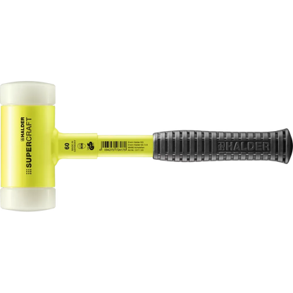 Halder Supercraft soft-face mallet, steel tube handle
