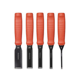 Hultafors Scandinavian Butt Chisel Set, 5 Piece with holster