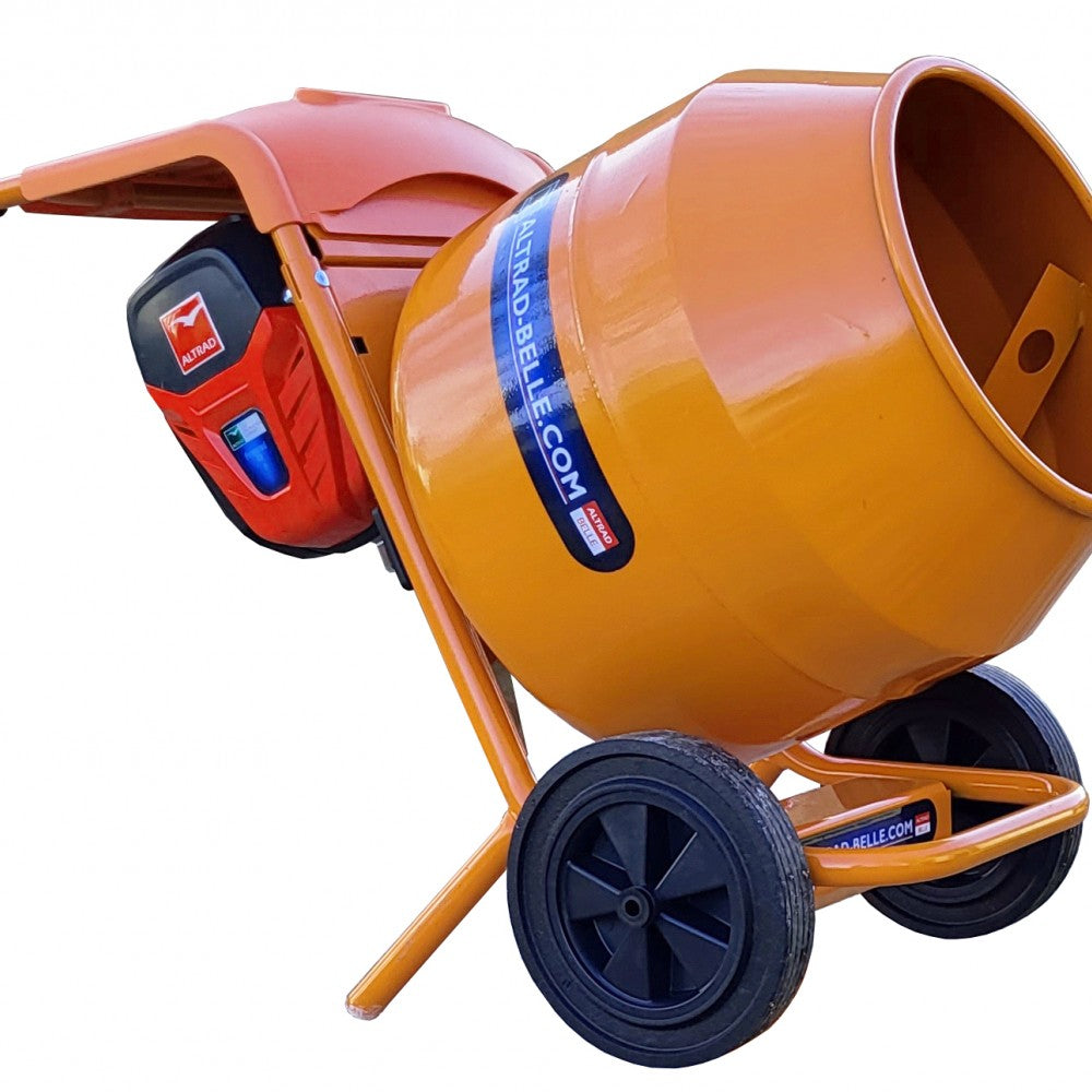 Altrad Belle Minimix 150E+ 4/3 Cement Mixer (includes 5Ah battery and charger)