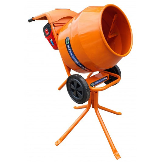Altrad Belle Minimix 150E+ 4/3 Cement Mixer (includes 5Ah battery and charger)
