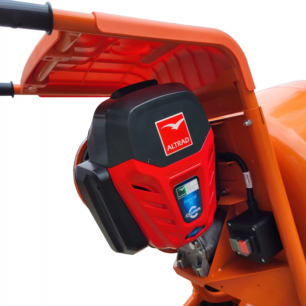 Altrad Belle Minimix 150E+ 4/3 Cement Mixer (includes 5Ah battery and charger)
