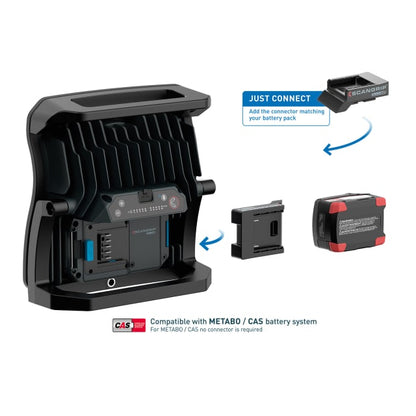 Scangrip NOVA 10 CONNECT LED Work Light 12V/18V Bare Unit