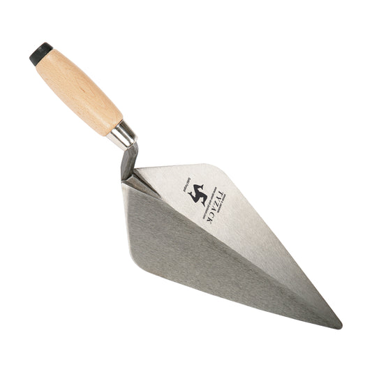 Tyzac WHS Broad Heel Trowel Wood Handle