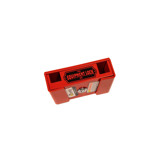 Excavator Lock Secures Drive Controls In Opposite Directions For Small And Large Machines