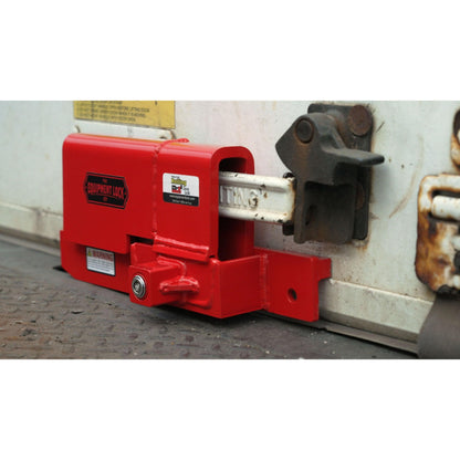 Heavy Duty Rolling Door Lock For Trucks And Trailers Secures Door Handle In Locked Position To Deter Tampering