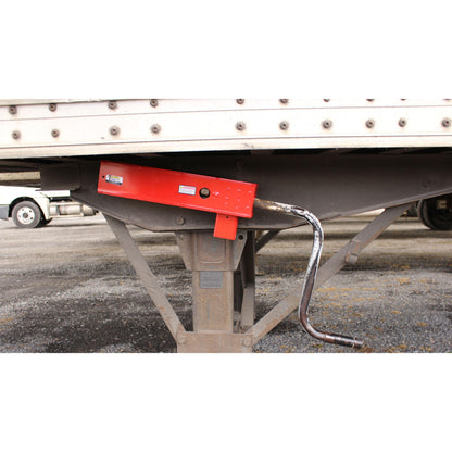 Landing Gear Lock For Trailers Prevents Hand Crank Raising Anti Theft Security For Trailer Owners