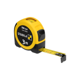 Stabila Pocket Tape BM 150 Easy Read Window Metric Scale Red Tens For Builders Carpenters