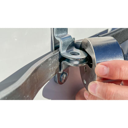 Puck Lock With Hardened Steel Shackle For Trailers Gates And Storage Containers Ultimate Security