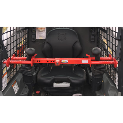 Skid Steer Lock Immobiliser For Theft Deterrence Of Drive Controls On Construction Equipment