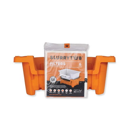 SLURRYTUB Portable Filter System Kit (Tub & 1x Filter 6 Pack)
