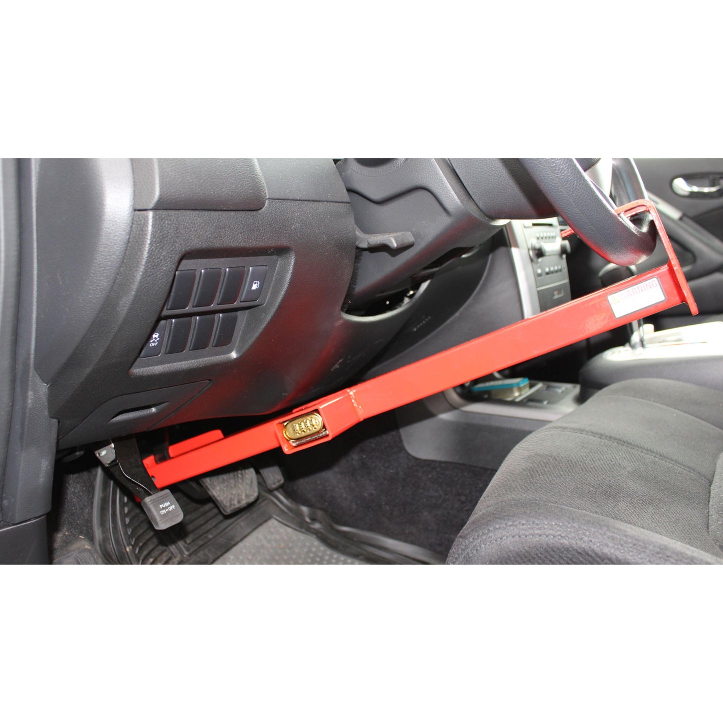 Steering Wheel To Brake Pedal Lock Heavy Duty Theft Prevention For Cars Trucks Trailers