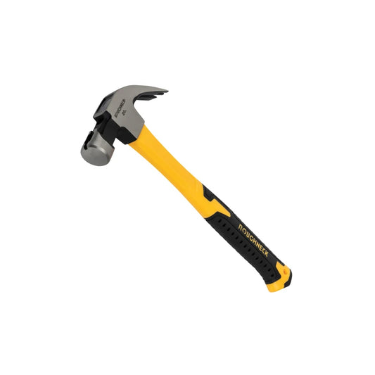 Roughneck Claw Hammer Fibreglass Shaft 567g (20oz)