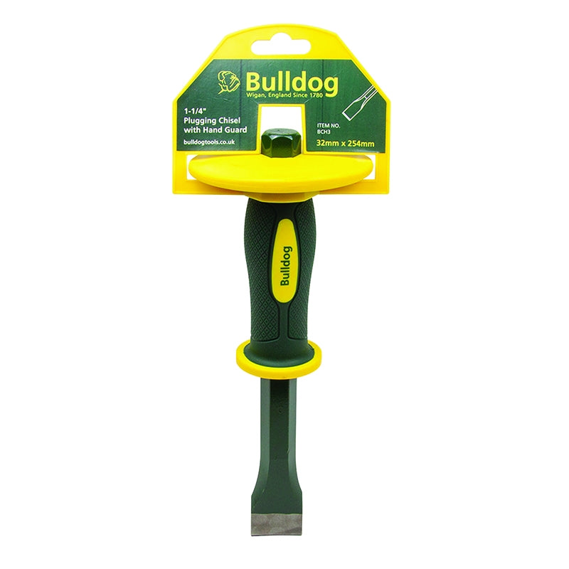 Bulldog 32mm Cold Chisel with Finger Guard