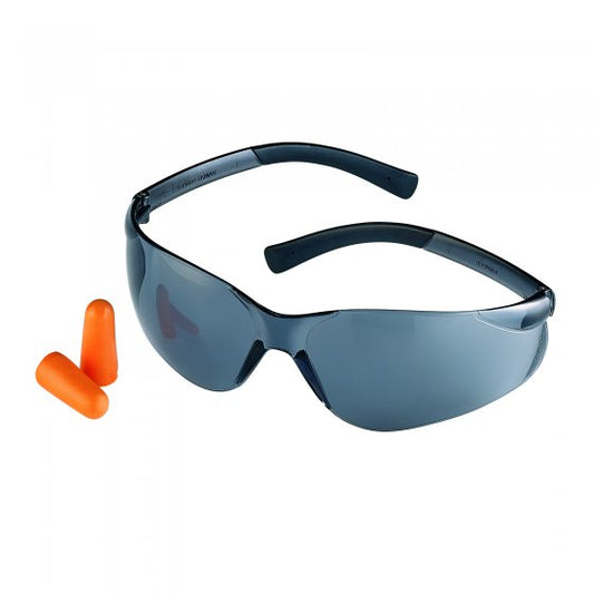 RST Grey Lens Glasses with 31db Earplugs
